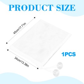 1PCS Bath Toy Storage Large Bath Toy Storage Organizer with Suction Cup Multi-Use Bath Toy Net for Organize Toys and Bathroom Supplies