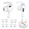 Mijusun 4 Pairs Replacement Ear Hooks for AirPods Pro 2