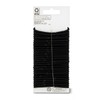 Ligas para cabello Equate 30 piezas negras