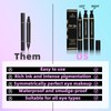 KIMUSE 2PCS Eyeliner Stamp, Wing Cat Eye Stamp, Waterproof Smudge
