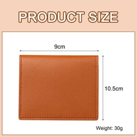 EUYKQNOI Card Case Men's Card Wallet Credit Card Sleeves for Men Card Holder, Ultra Thin Wallet Card Holder, Brown Card Holder for Men and Women, Practical, Stylish and Safe