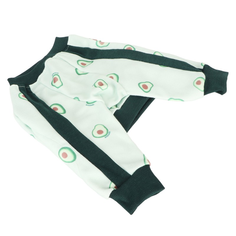 Pet Long Sleeve Pajamas Breathable Soft Elastic Cute Avocado Print