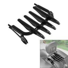 XMT-MOTO New Detachable Stealth Luggage Rack Fit for Harley Davidson Touring Model 2009-2018