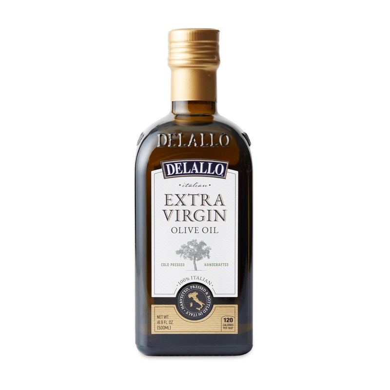 DeLallo Extra Virgin Olive Oil, 16.9 oz Bottle (2 Pack),