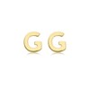Carissima Gold Women's 9ct Yellow Gold 4.5mm x 5mm 'G'