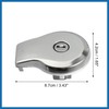 A ABSOPRO 1 Set Motorcycle Gas Tank Locking Fuel Tank