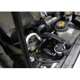 J&L / JLT Performance JLT / J&L silver billet oil separator catch can 2010-19 Taurus SHO 3.5 V6 turbo