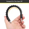 PRIDE&CRAFT 4Pcs Flexible Drill Bit Extension 11.6 Inch Flex Screwdriver