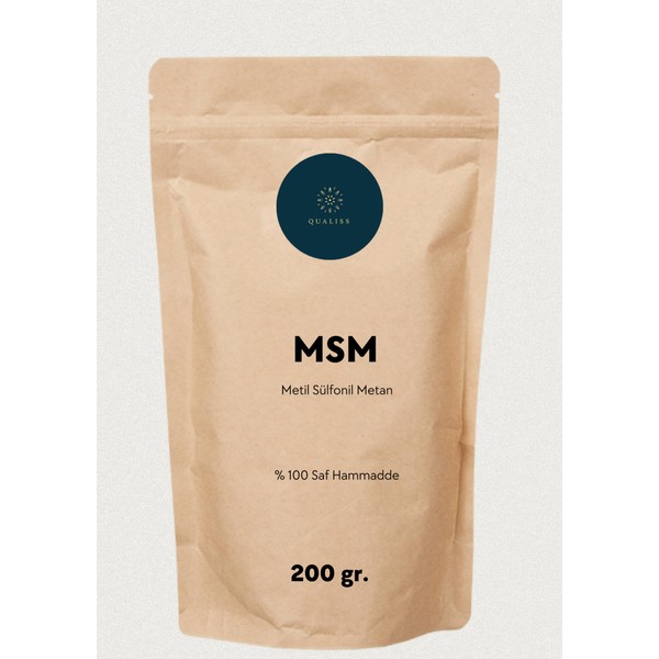 Qualiss%100 Saf MSM (Metilsülfonilmetan) Methylsulfonylmethane