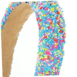 Healvian Women's Wide Headband Headband Embellishments Stylish Statement Hairband