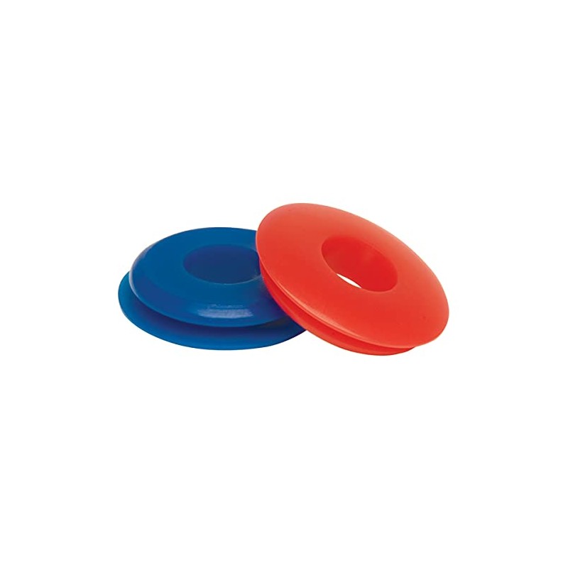 RoadPro RP3611BR Blue/Red Emergency Gladhand Seals Twin Pack
