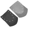 Durable Motorcycle Mud Flaps Front Mud Flaps with Tassel -