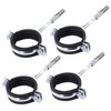 SKIR'CO Pipe Brackets with Black Rubber Lining for Diameter 47-51