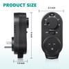 Gulfmew Adjustable Thermostat, Plug in Heating and Cooling Thermostat Controlled