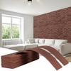 Thin Brick Veneer, 8.5" x 2.3“ Faux Brick, Wall Tile