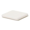 soil Diatomaceous Earth Soap Dish Square White