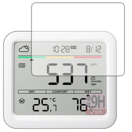 PDA Kobo SwitchBot CO2 Sensor (Thermohygrometer) Compatible with 9H High Hardness [Reflection Reduction] Protective Film Made in Japan