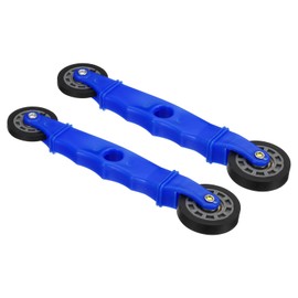 PATIKIL LED Strip Channel Roller Tool 2 Pack Flat Wheels with Plastic Handle Quick Assembly Tool for 5-10 mm Wide LED Strips