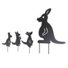 4pcs Iron Art Animal Decoration Ingenious Multi Purpose Kangaroo Plugin