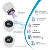 SMARDY Blue DropUp Smart Bottle 500 ml White - Self-Cleaning