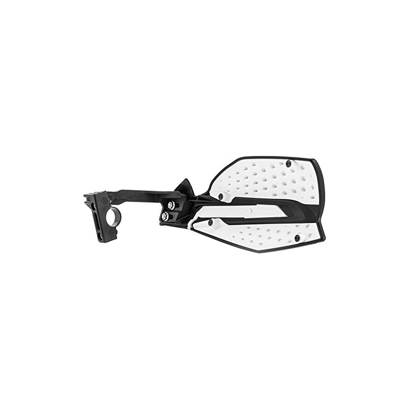 Acerbis X-Ultimate Hand Guards, Black/white, Universal Mount, Horizontally Adjustable, Adult