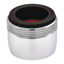 Regular Dual Thread Aerator, Aerated Stream, 15/16"-27, 55/64"-27 Thread Size - 1 Each