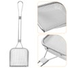Housoutil Mesh Square Skimmer, Stainless Steel Cooking Oil Skimmer with