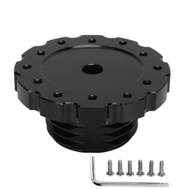 LuxaraQuo for T300 Steering Wheel Adapter - Racing Gaming Steering Wheel Adapter - Aluminum Alloy - PCD 2.8" - for T300, T500, TS-PC, TS-XW T300RS TMX and Car