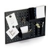Zeller 11137 Memo Board with Utensils Metal Black Approx. 50