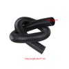 Homeswitch Black Threaded Hose, 40mm ID x 48mm OD, 1m