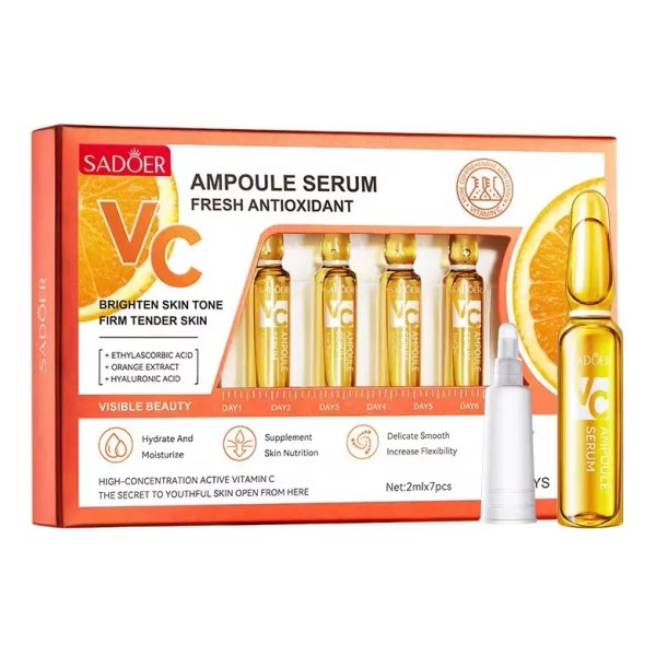 Kit 7 Ampolletas Srum Concentrado Vitamina C Despigmentante - Producto