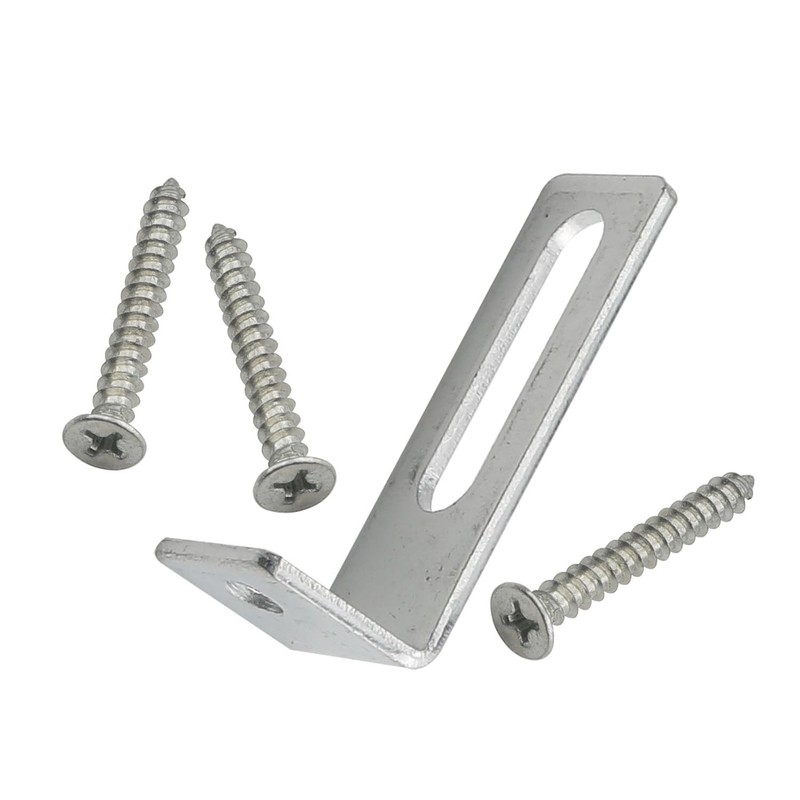 WELWIK 10PCS Whiteboard Installation Hardware Kit Hanging Right Angle Brackets