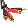 kenable RCA Phono Twin Plugs to Plugs Stereo Audio Cable