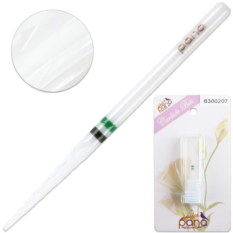 Pana Professional - White Under Nail Cleaner Ceramic Bit 3/32"