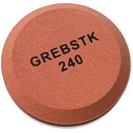 GREBSTK Dual Axe Sharpener Stone for Sharpening Hatchet Tool Knives and Garden Blades 240/600