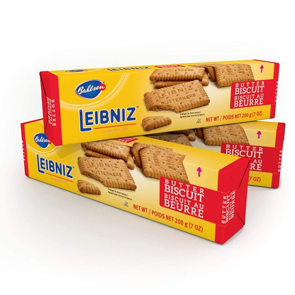 Bahlsen Leibniz Butter Biscuit Cookies (3 boxes) | Our classic original buttery biscuits (7 ounce boxes)