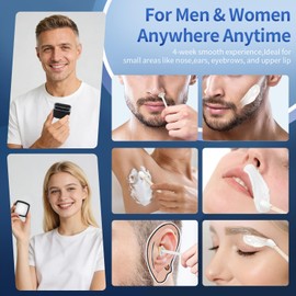 Nose Wax Kit Men, Nose Ear Hair Waxing Kit