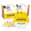 Opopop Microwave Popcorn - Pop Cups Lightly Salted 6-Pack, Non-GMO