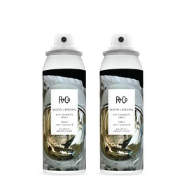 R&Co Moon Landing Anti-Humidity Spray - Frizz Control and Humidity Protection - Flexible Hold for Smooth Hair - Flyaway Tamer - Lightweight Shine Moisturizing Haircare Spray - 1.7oz (Pack of 2)