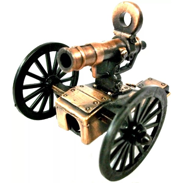Gatling Gun Die Cast Metal Collectible Pencil Sharpener