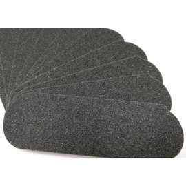 120 GRIT Stainless Steel Pedicure File Refill Pads, 60 Count (120 GRIT Black)