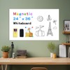 Magnetic Whiteboard Contact Paper | 24"x36" Dry Erase Board Sheet