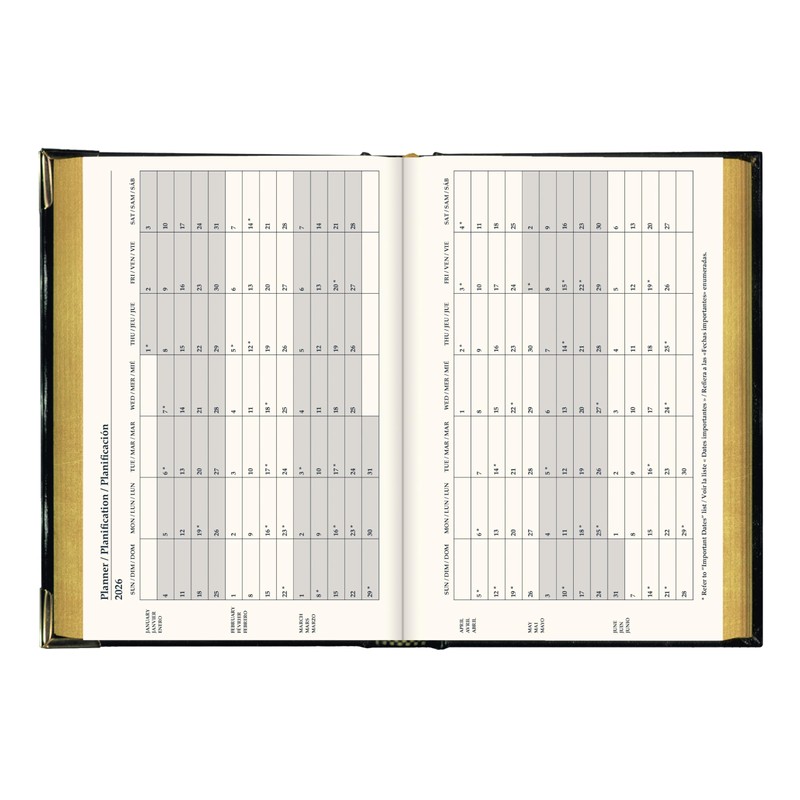 Brownline® 2026 Executive Weekly Planner, Appointment Book, 12 Months, January