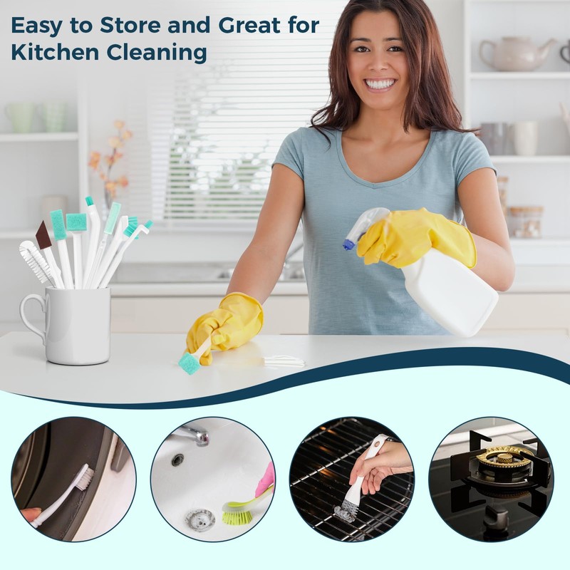 XPMBF 11 Pcs Humidifier Cleaner Brush Set, Small Detail Cleaning