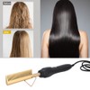 Multi Functional Electric Heating Hair Straightener Comb Hair Curler Curling
