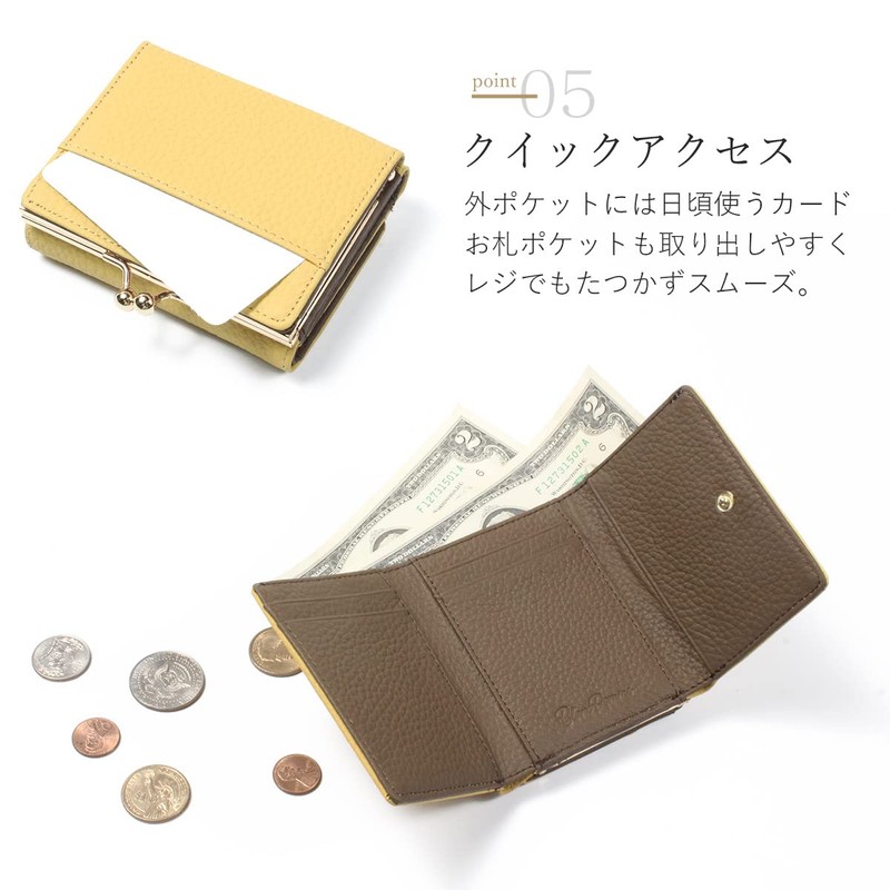 Blancom bp-1068 Women's Wallet, Trifold Wallet, Mini Wallet, Coin Purse,