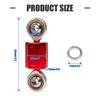 KAMIYONG 2pcs Sway Bar End Links Heim Joint Set 8cm