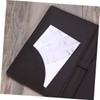 Coehaopike Bifold Magnetic Leather Touch Ticket Holder Ticket Board Ticket