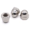 Glvaner 3/8"-16 (20 Pcs) Stainless Steel Acorn Cap Nuts, 304