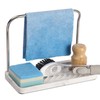 zccz Sponge Holder - Kitchen Sink Organizer Tray Stainless Steel